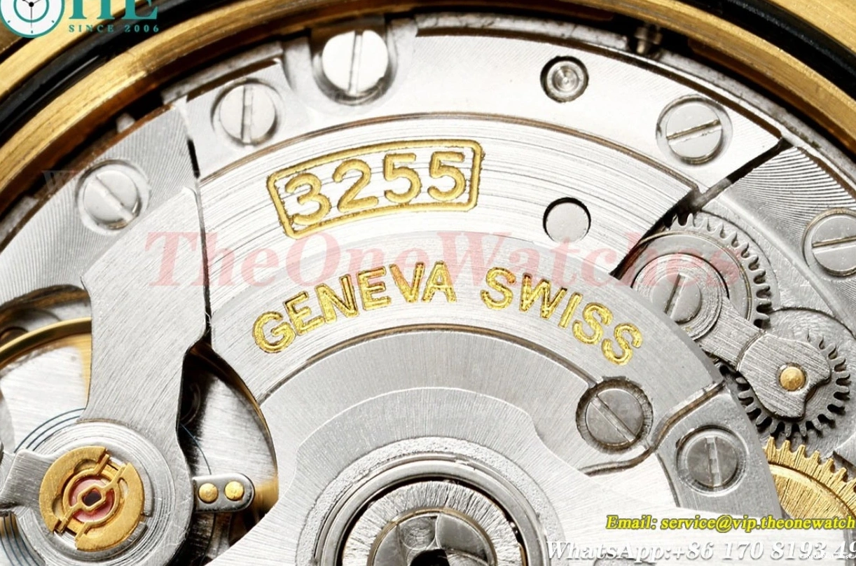 Weight) DayDate VR3255(Gain Rmn White YG QF 36mm YG V3 128238 0405